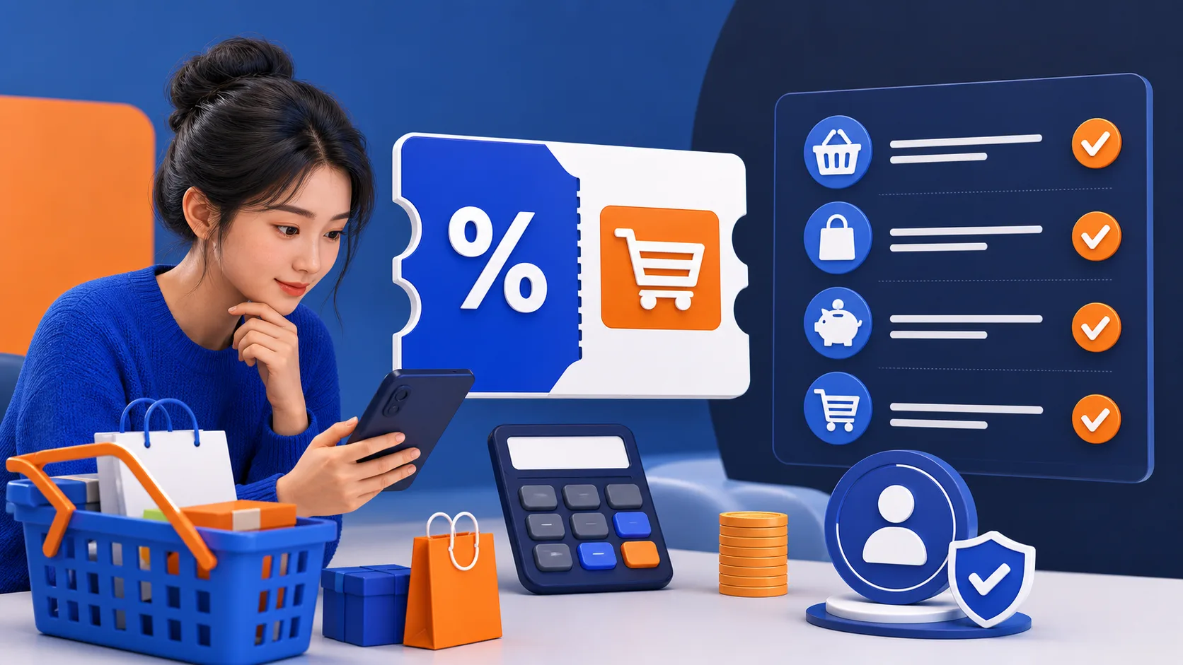 Minh họa kiểm tra điều kiện mã Facebook Shopee giảm 25% tối đa 500K