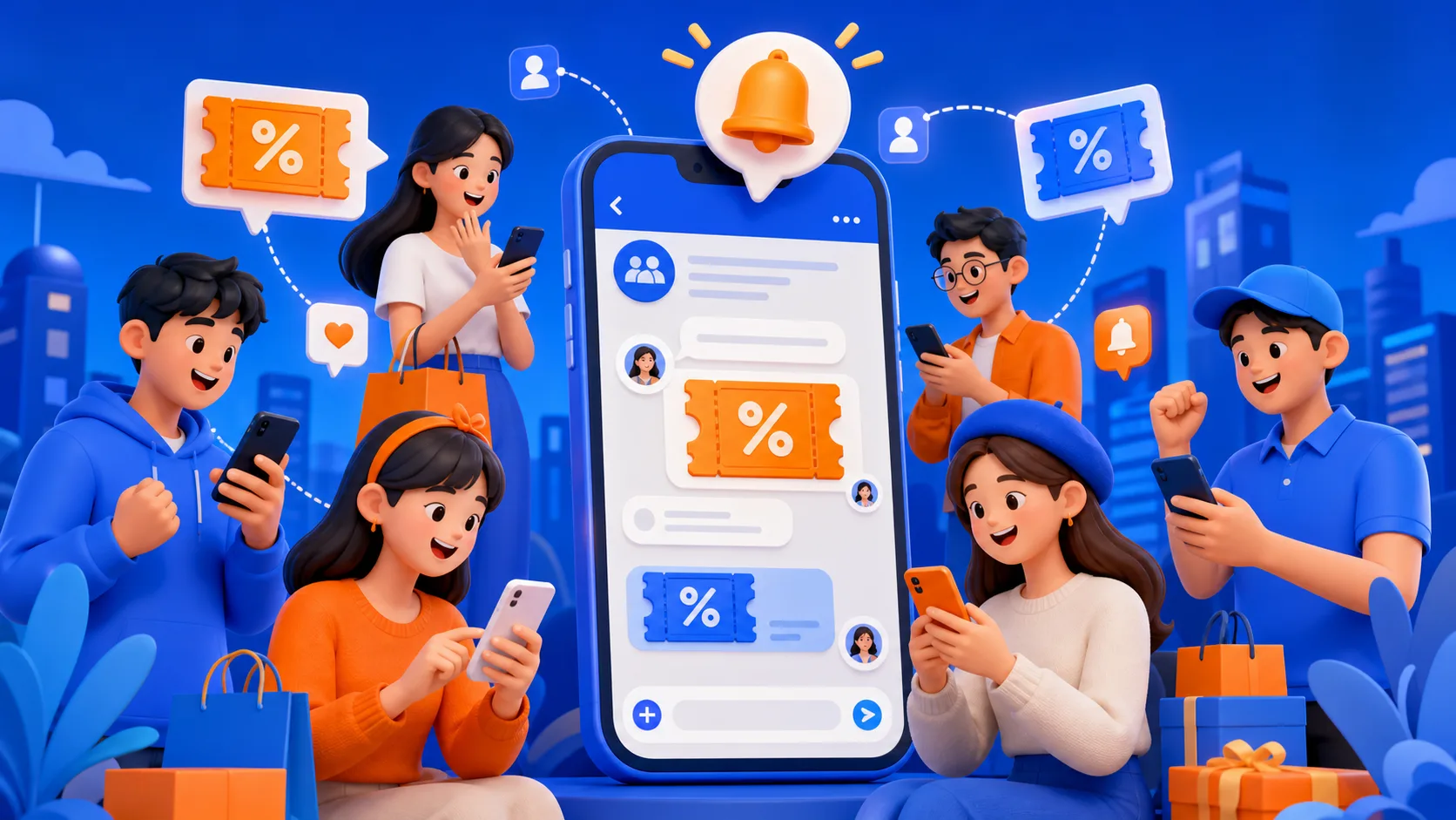 Nhóm Zalo săn sale Shopee nhận thông báo mã tự động từ sansale.org